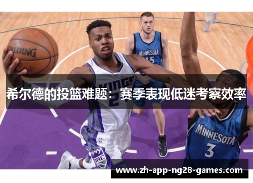 希尔德的投篮难题：赛季表现低迷考察效率