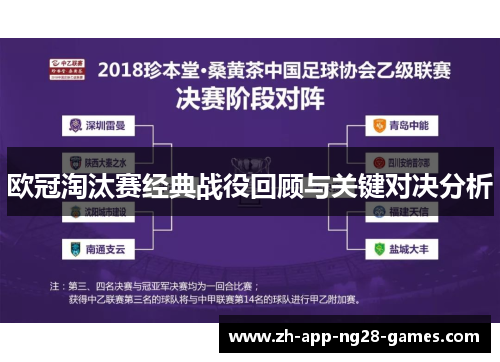 欧冠淘汰赛经典战役回顾与关键对决分析